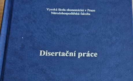 Nadcházející obhajoby doktorských disertačních prací ve studijním programu D-RR Regionální rozvoj